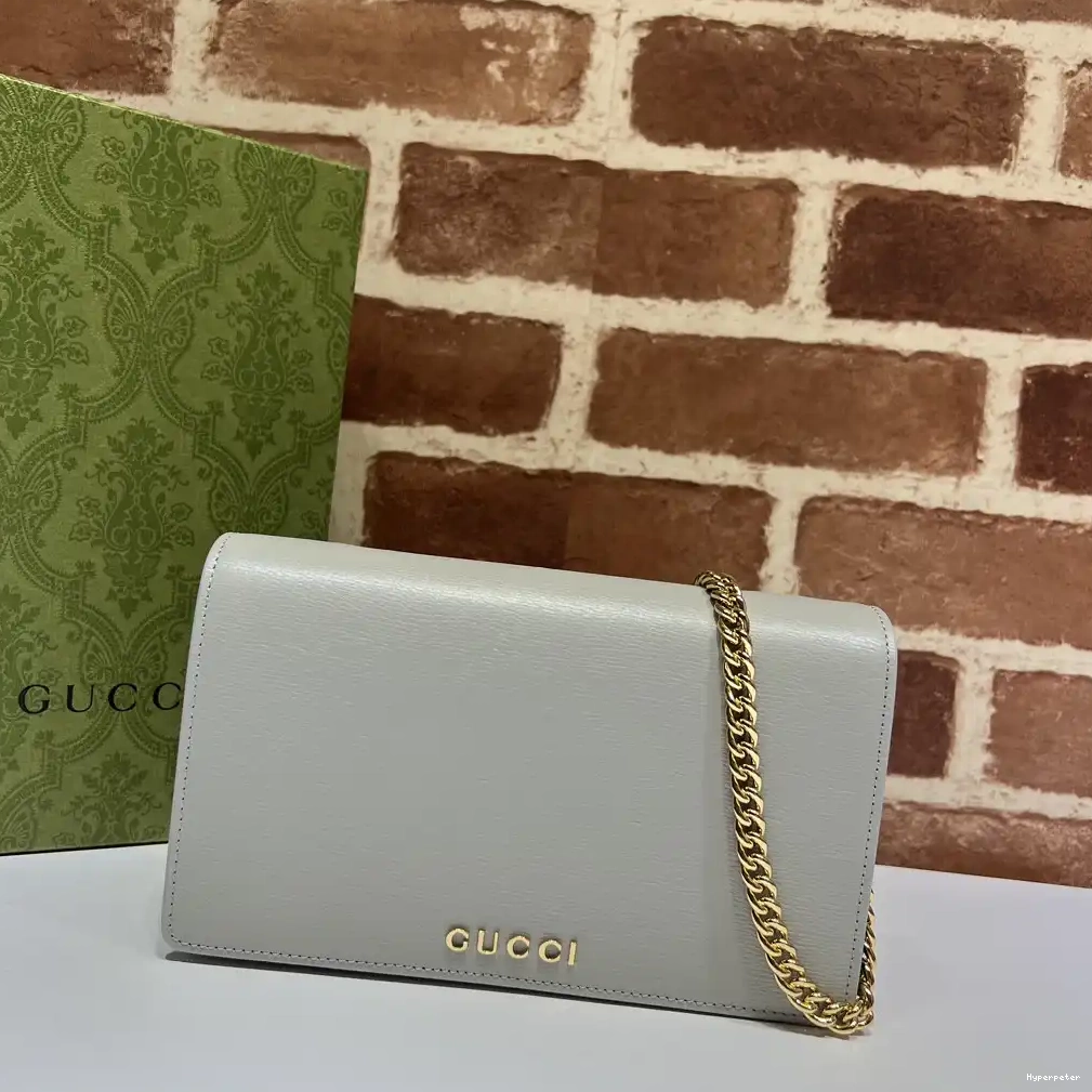 Hyper Peter wallet Chain Gucci Gucci script with 0610
